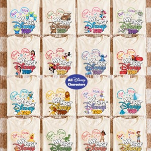 My First Disney Trip Shirt, Matching Disney Tees, Disney Vacation Family Shirts, Disney Kids Tee, Disneyland Shirts, Disneyworld 1st Trip