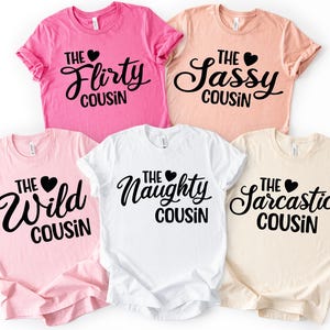 Cousins Reunion T-Shirt, Cousin Trip Tees, Funny Cousin Shirt, Family Crew Shirts, Cousin Squad T-Shirt, Cousins Vacation Shirt, Cousin Gift