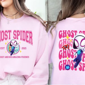 Disney Spider Shirt, Spidey and His Amazing Friends T-shirt, Superhero Ghost Sweatshirt, Marvel Spiderman Tee, Spin Sweater, Hulk Shirt