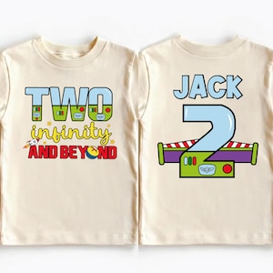 Toy Story Birthday Shirt, Disney Two Infinity Birthday Tee, Disney Kids Birthday Party Sweat, WDW Birthday Trip T-Shirt