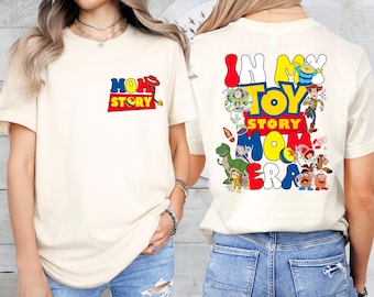Toy Story mamma pappa-tröja, Disney-familjetröja, Sheriff Woody Dada-tröja, Jessie mamma berättelse-tröja, Toy Story-eran-tröjor