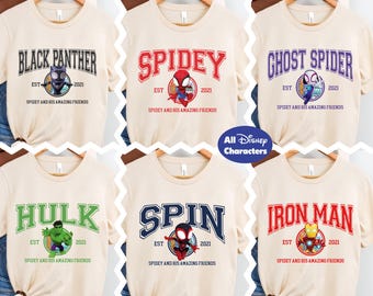 Action Hero Squad Shirts, Comic Adventure Friends Tee, Retro Hero Varsity Top, Little Hero Team Kids Sweatshirt, Adventure Boys Shirt