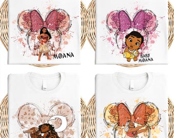 Disney Moana Familie Shirt, Maui und Prinzessin Moana Sweatshirt, Hei Hei und Pua T-Shirt, Gramma Tala T-Shirt, Disneyland Baby Moana T-Shirt