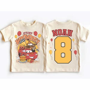 Disney Cars Birthday Shirt, Lightning McQueen Custom  It&#39;s My Birthday T-Shirt, Pixar Birthday Boy Tee, Mater Birthday Trip Sweatshirt
