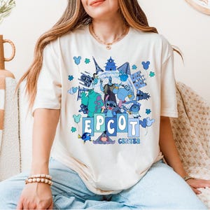 Stitch Epcot Autism Shirt, Disney Autism Awareness Shirt, Stitch Autism Month Sweatshirt, Eeyore Autism Support T-Shirt, Autism Mom Tee