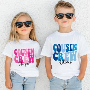 Kids Cousin T-Shirt, Custom Cousins Trip Tees, Toddler Cousin Shirt, Family Reunion Shirts, Cousin Squad T-Shirt