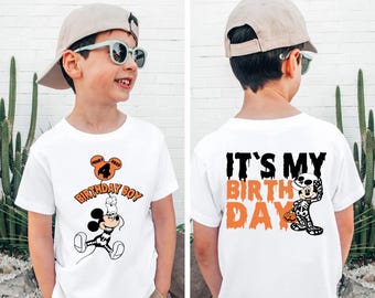 Halloween Mickey Birthday Shirt, Mickey Birthday Ghoul Disney Tee, Disney Kids Halloween Birthday Party, Halloween Birthday Trip Sweatshirt