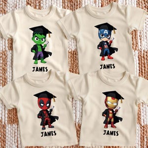 Spiderman Graduation Shirt, Superheros Kids Senior 2026 TShirt, Toddler Graduate Sweatshirt