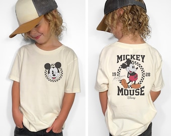 Disney Micky Kinder Shirt, Micky und Freunde Reise T-Shirt, Minnie und Gänseblümchen Vintage T-Shirt, Disneyland Gruppe Passendes Sweatshirt