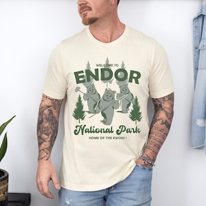 Disney Endor Shirt, Star Wars Welcome To Endor National Park T-shirt, Ewok Sweatshirt, Galaxy&#39;s Edge Tee, Endor Park Crewneck