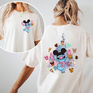 Disney Stitch Trip Shirt, Disney Summer Trip T-Shirt,  Disney Snacks Tee, Disney Magical Castle Shirt, Disneyland Family Trip Shirt