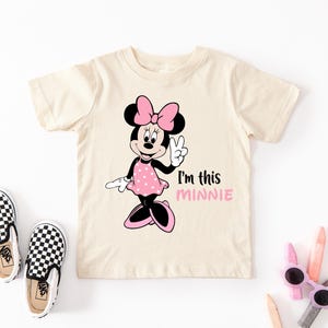 Minnie Birthday Shirt, Disney Birthday Girl T-Shirt, Minnie Toddler Tee, Disneyland Girls Shirt, Girl&#39;s Disney Birthday Shirt