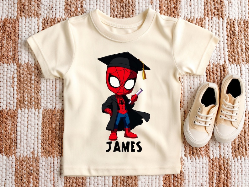 Spiderman Graduation Shirt, Superheros Kids Senior 2026 TShirt, Toddler Graduate Sweatshirt
