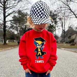 Spiderman Graduation Shirt, Superheros Kids Senior 2026 TShirt, Toddler Graduate Sweatshirt