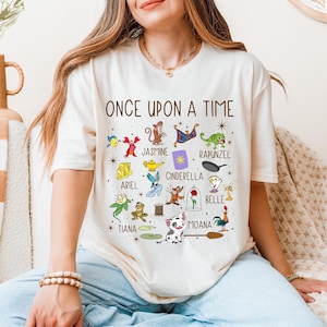 Disney Princess Shirt, Once Upon A Time Shirt, Princess Cinderella Tee, Snow White Shirt, Sleeping Beauty Shirt, Tangled Sweatshirt