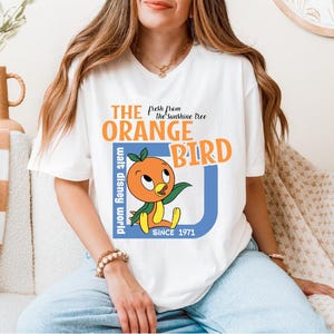 Disney Orange Bird Shirt, Summer Orange Bird Sweatshirt, Disneyland Bird Spring T-Shirt, Orange Bird Epcot Tee, Garden Festival Sweater