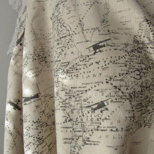 Tissu carte des airs - Tissu d'aviation
