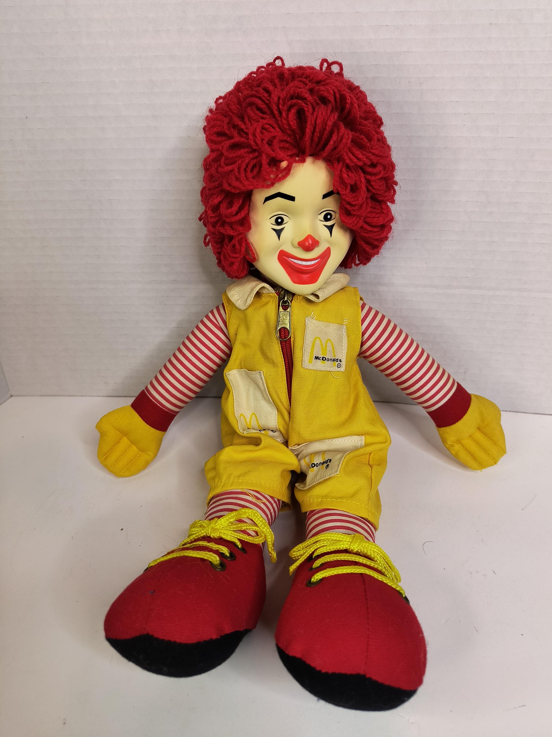 JOUETS MAC DONALD'S flipper, klaxon 1989, moule, avion, Ronald, des