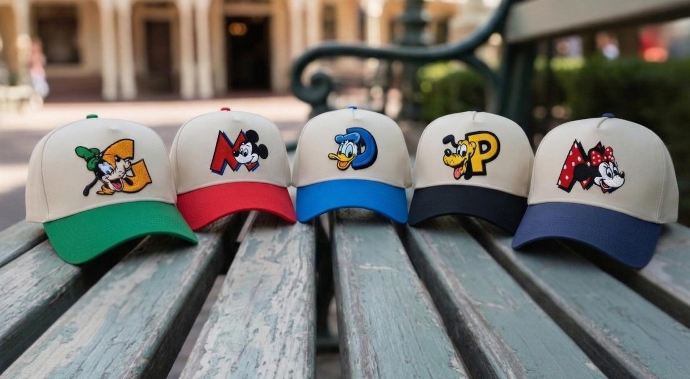 Disney Alphabet Character Caps Collection Mickey and Friends ...