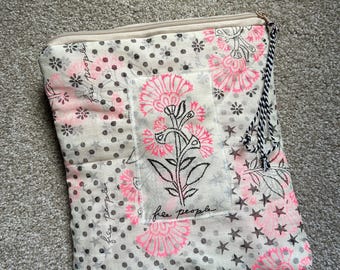 Free People HandMade Zip Pouch Bag