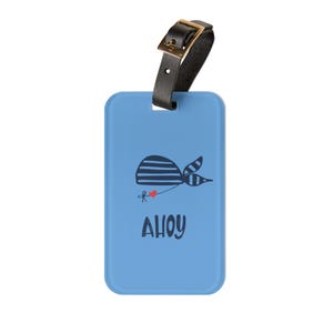 Ahoy Luggage Tag