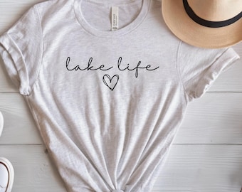Lake Life Shirt, Lake Shirt, On The Lake,Gift for Travel Lover, Gift for Adventurer, Vacation Shirts, Gift for Her, Camper Shirt, Lake Vibes