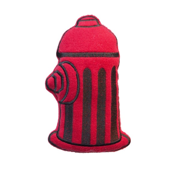 fire hydrant dog toy