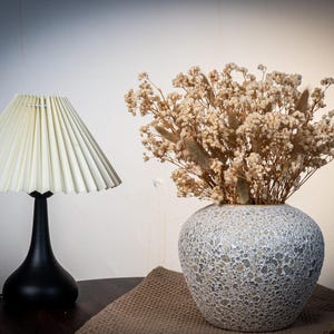 Geschenke zum Muttertag l Konservierte weiße Gypsophila-Blumen - Trockenblumengroßverkauf - Trockenblumenbund