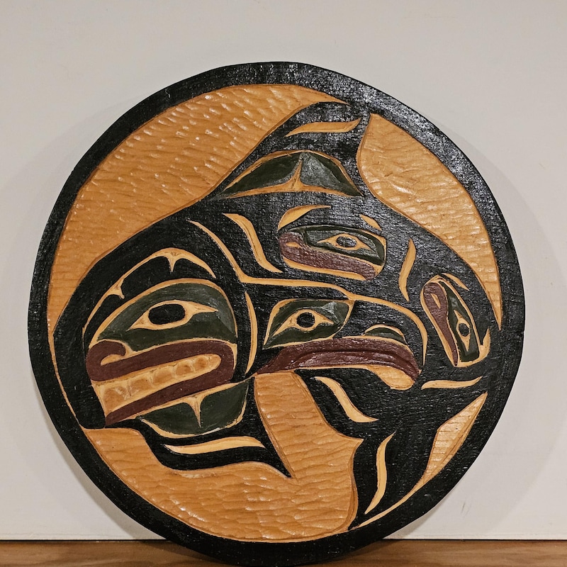 Orca Carving First Nation - Etsy