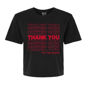 Thank You For The Venom SVG | PNG | JPG | Images for Cricut | My Chemical Romance, mcr, Mychem Shirt Pattern for Instant Digital Download