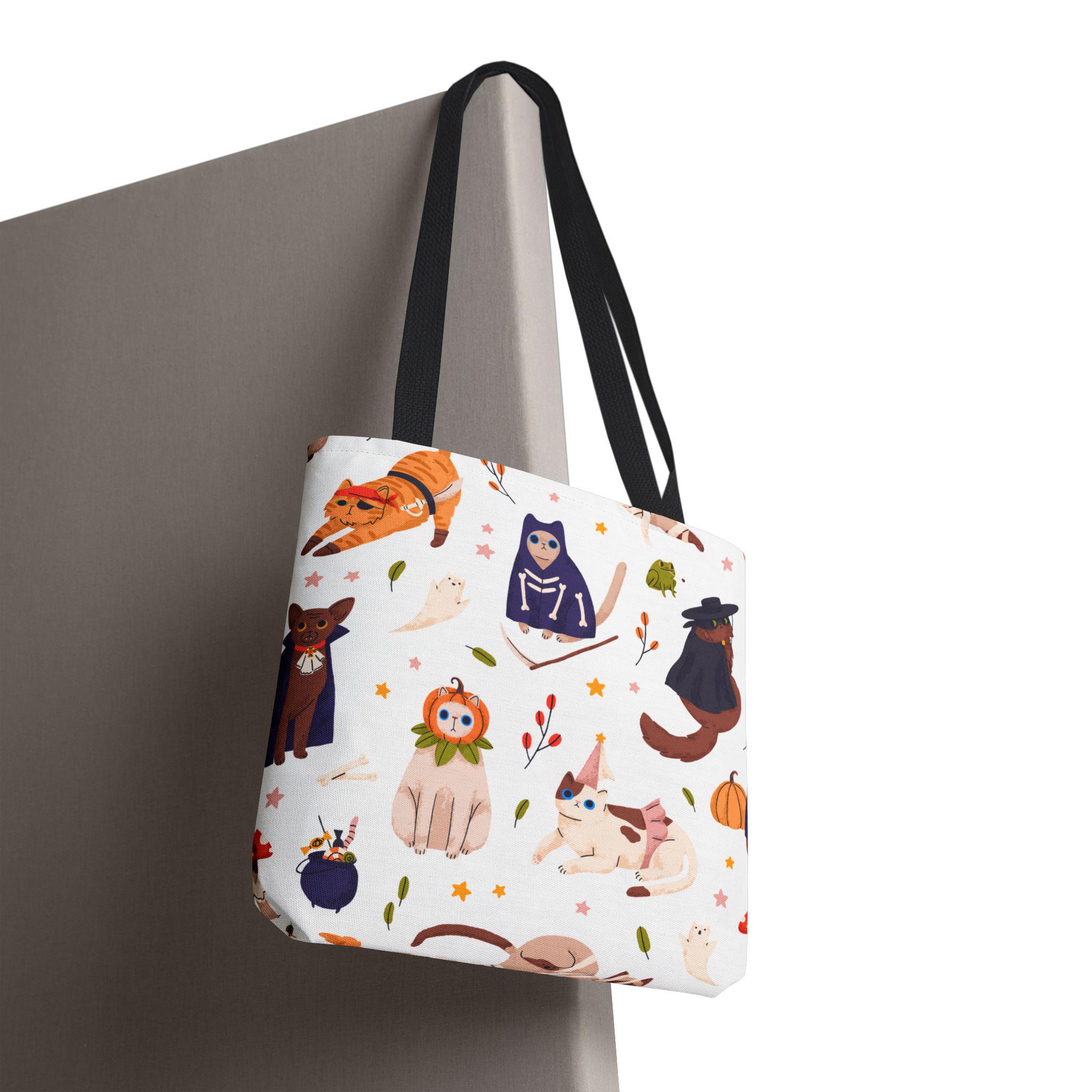 Herrschners Cat Mom Tote Bag Stamped Cross-Stitch Kit