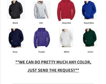 Custom Embroidered Hooded Sweatshirts