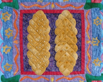 Log Cabin Challah Cover Quilt Pattern