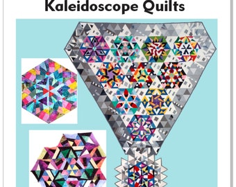 Modern Paper-Pieced Log Cabin Triangle Quilts