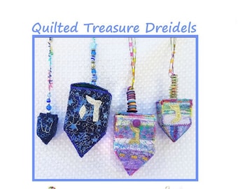 Quilted Treasure Dreidel Sewing Pattern PDF