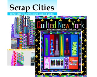Digital Bundle: Two Cityscape Books, Scrap Cities and Quilted New York PDFs