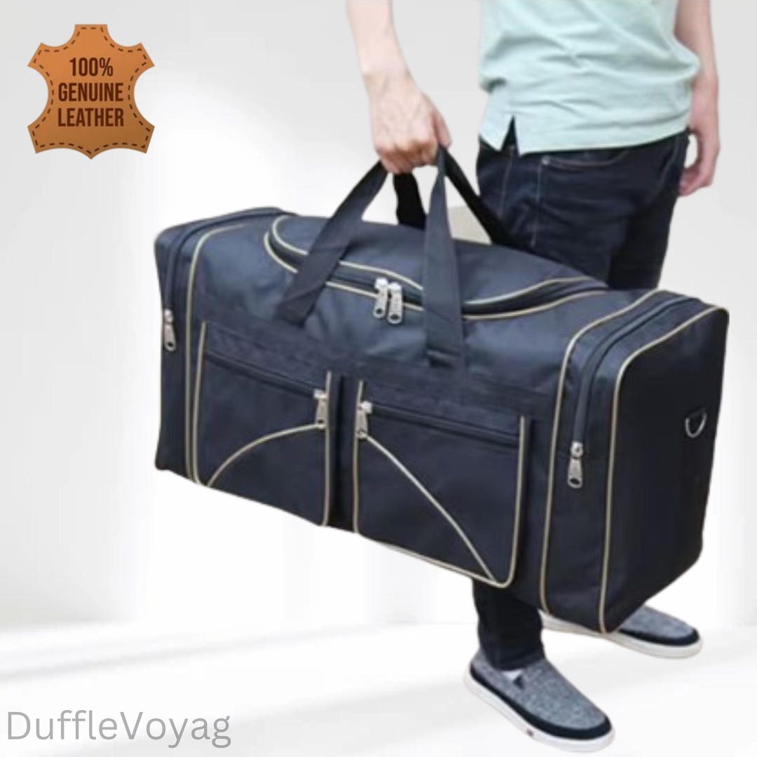 Oversized Oxford Travel Duffle Bag Large Capacity Waterproof Luggage ...