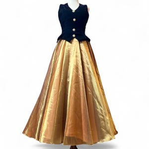 slim fit dress slacks Black Long Gold Sequins Fitted Deep V Neck Ruffle Sleeve Formal Dress –  Sultan Dress main image 1