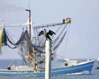 Shrimp Boat on Lake Pontchartrain