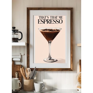 That’s That Me Espresso Poster PNG File - Etsy