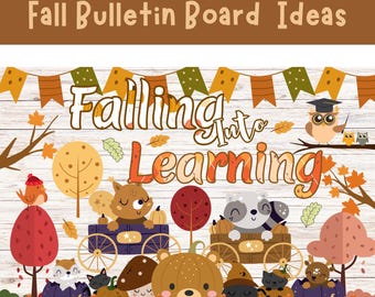 Herbst Bulletin Board Ideen & Herbst fallen in das Lernen Thema für Klassenzimmer Dekor, Lehrer Klassenzimmer saisonale Anzeige, süße Kürbisse Thema