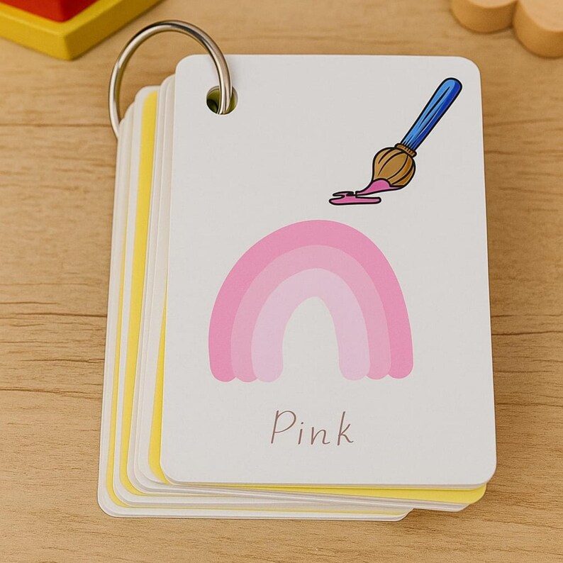 Preschool Flash Cards | Early Learning Flashcards for Kids, Montessori ...