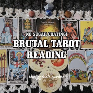 Brutally Honest Tarot Reading – No Sugar Coating | Same Day Direct Love or Life Insight