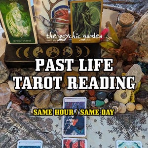 Lectura de Tarot de Vidas Pasadas: Reflexión sobre la Energía del Alma y Percepción Simbólica / Entrega el mismo día