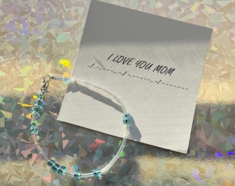 Morse code bracelet