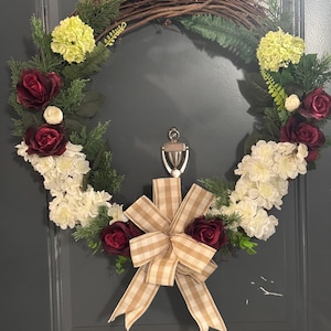 Everyday Wreath Hydrangea Large Front Door