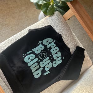 Sudadera con cuello redondo para niño y mamá