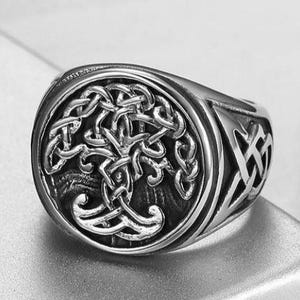 STUDIO S.T.L. 　シグネットリング Signet ring stl - Etsy 日本