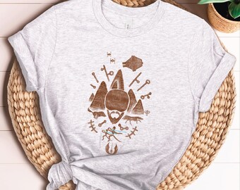 Kanan Jarrus T-Shirt | Star Wars Rebels Fan Art Tee | The Ghost Crew | Ezra Brigder | Hera Syndulla