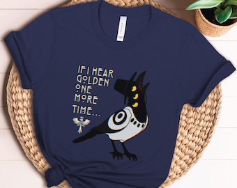 Camiseta Sussie the Bird / Ave Demonio Kpop / Canción Dorada / Camiseta Divertida para Papá / Camiseta Divertida Kpop